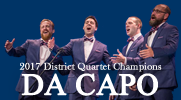 2017 District Quartet Champions